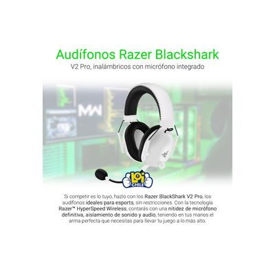 Imagen 2 del producto Audífonos Gamer Blackshark V2 Pro Inalámbricos Blanco