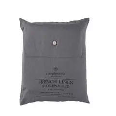 COMPLEMENTA HOMEDESIGN - Cubreplumón Lino Hylia - Charcoal / 1 - 1,5 PL.