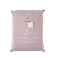 COMPLEMENTA HOMEDESIGN - Cubreplumón Algodón Ava - Rosa Palo / King - Super King