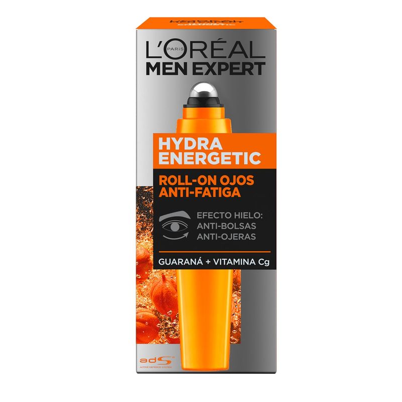 LOREAL PARIS - Roll-On Hydra Energetic Ojos Men Expert