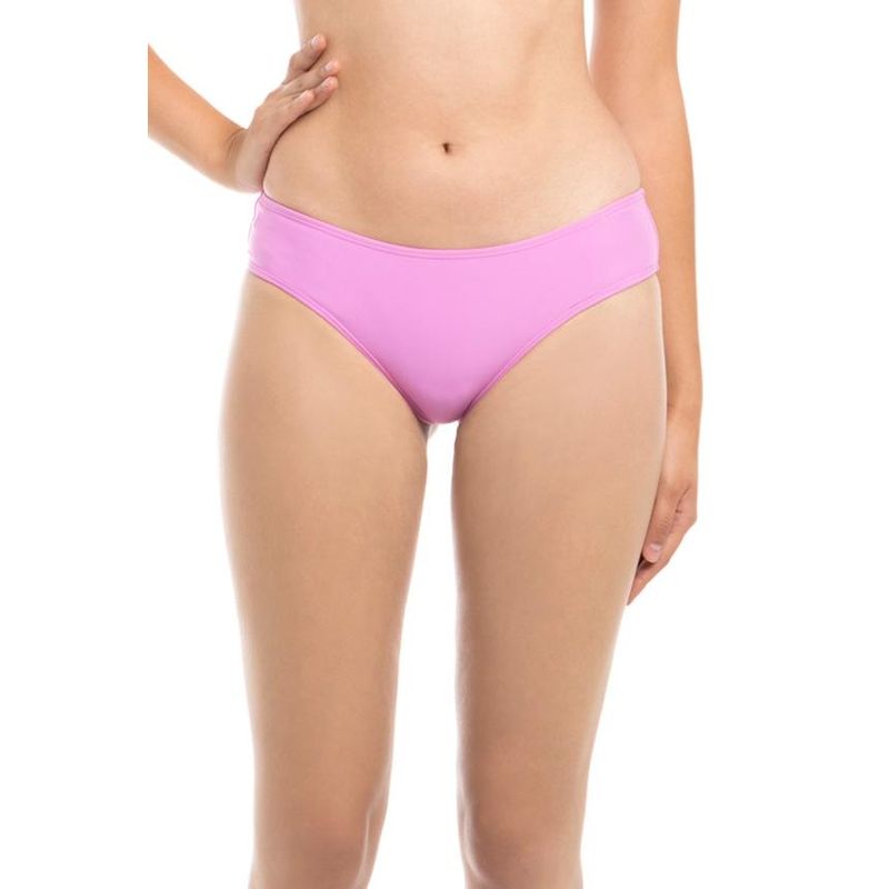 SAMIA - Bikini culotte liso morado SAMIA.