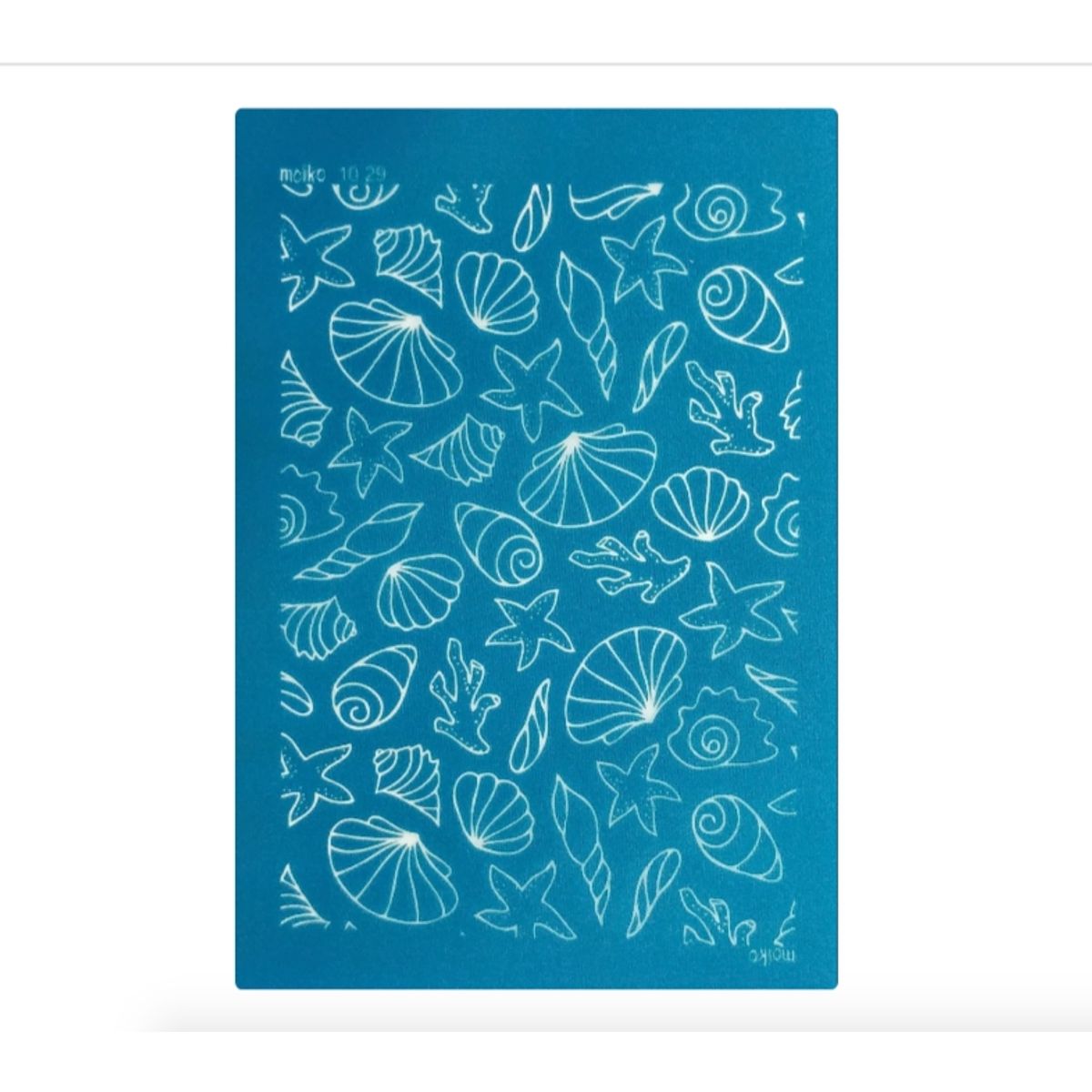 GENERICO - PANTALLA DE SEDA MOIKO MODELO CONCHITAS DE MAR