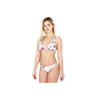 Traje de Baño Bikini con Vuelos para Mujer Verde