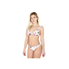 H2O WEAR - Traje de Baño Bikini con Vuelos para Mujer Verde