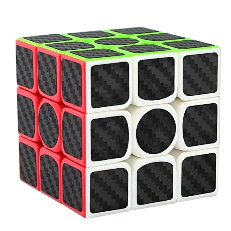 GENERICO - Speedcube Profesional Cubo Rubik Fibra De Carbono 3x3