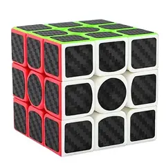 GENERICO - Speedcube Profesional Cubo Rubik Fibra De Carbono 3x3