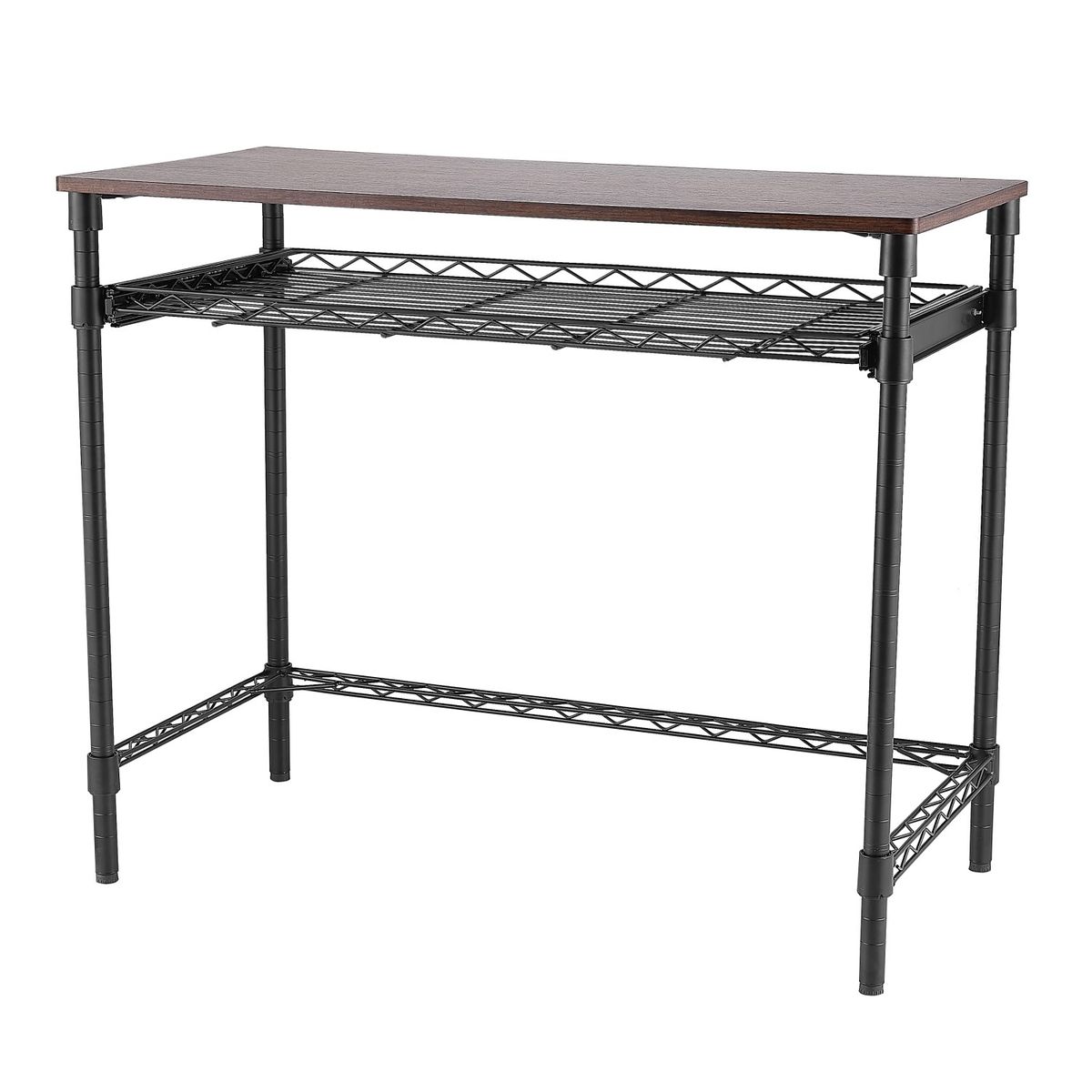 PROCHEF - Mesa Escritorio 91x46x76 cm Acero Pintado Cubierta MDF