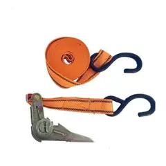 GENERICO - Cinta De Tiro Eslinga Con Ratche 2.5 cm x 4.6 m