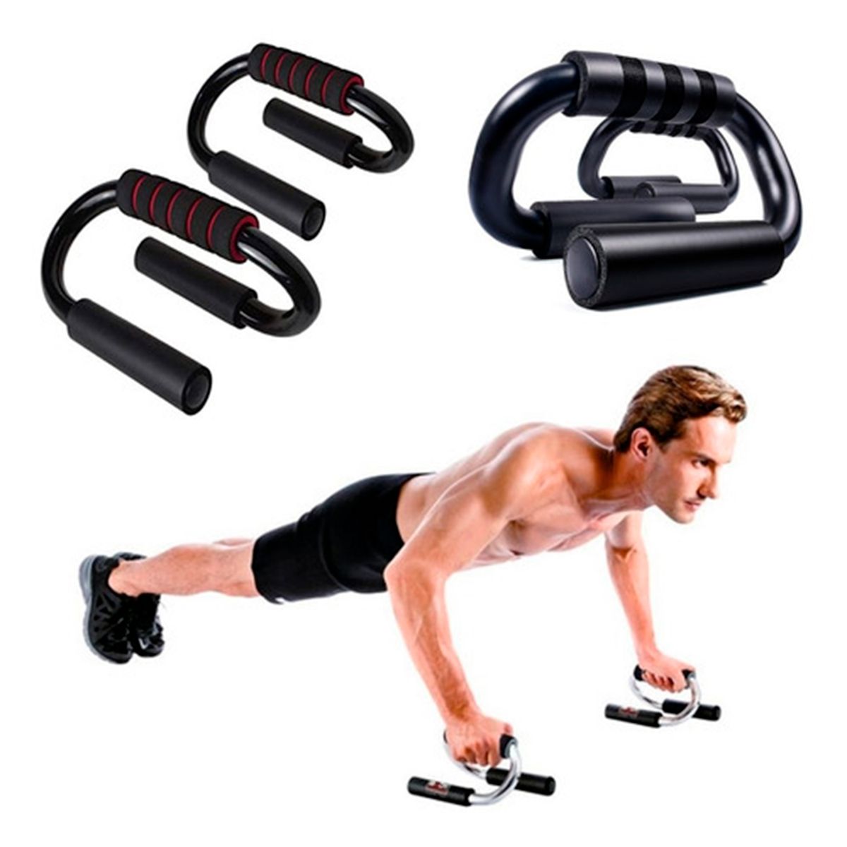 GENERICO - Soporte Para Flexiones Brazos Pecho Push Up