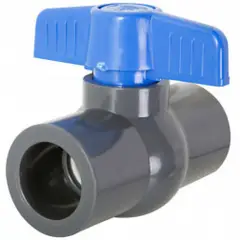 GENERICO - Válvula Bola 40mm Riego Hidráulico PVC