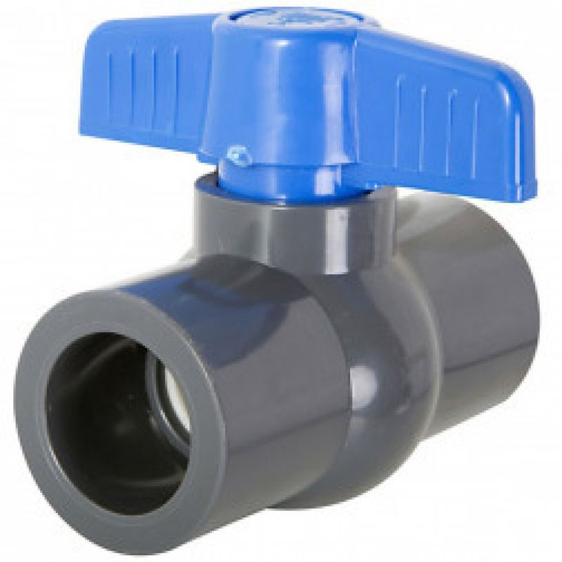GENERICO - Válvula Bola 63mm Riego Hidráulico PVC