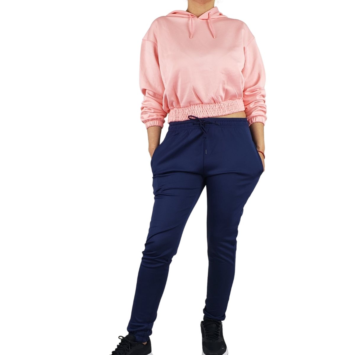 LOOK SHOP - Conjunto Deportivo Mujer Verano Buzo Jogger y Polerón MT12