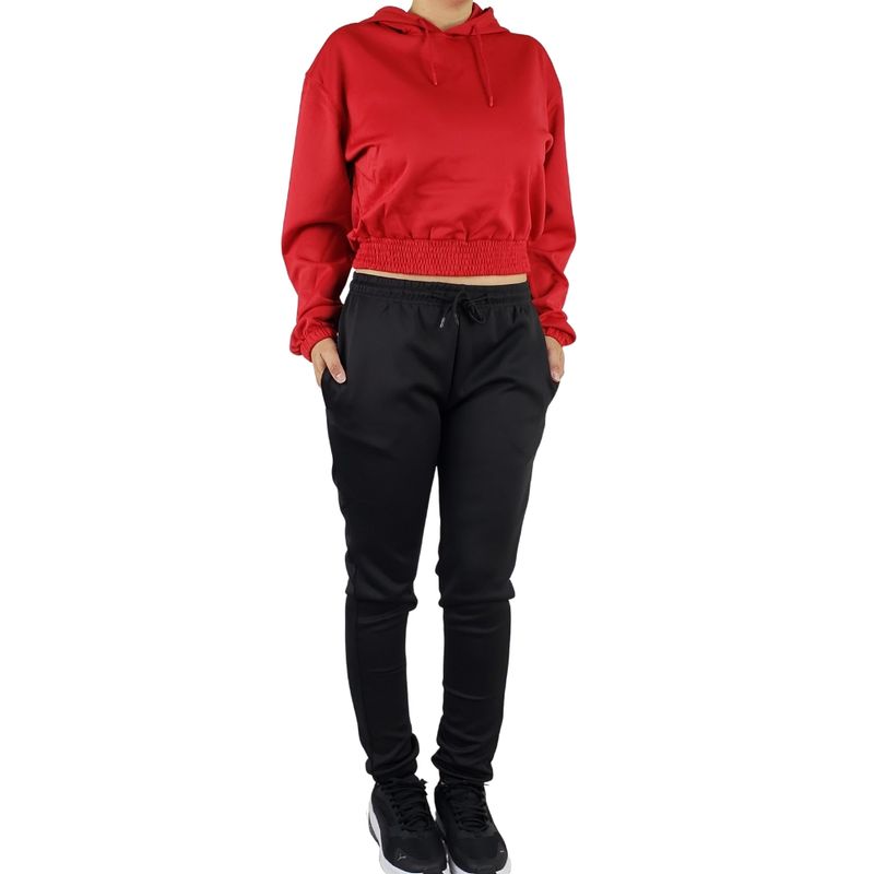 MPROPIA - Conjunto Deportivo Mujer Verano Buzo Jogger y Polerón MT12