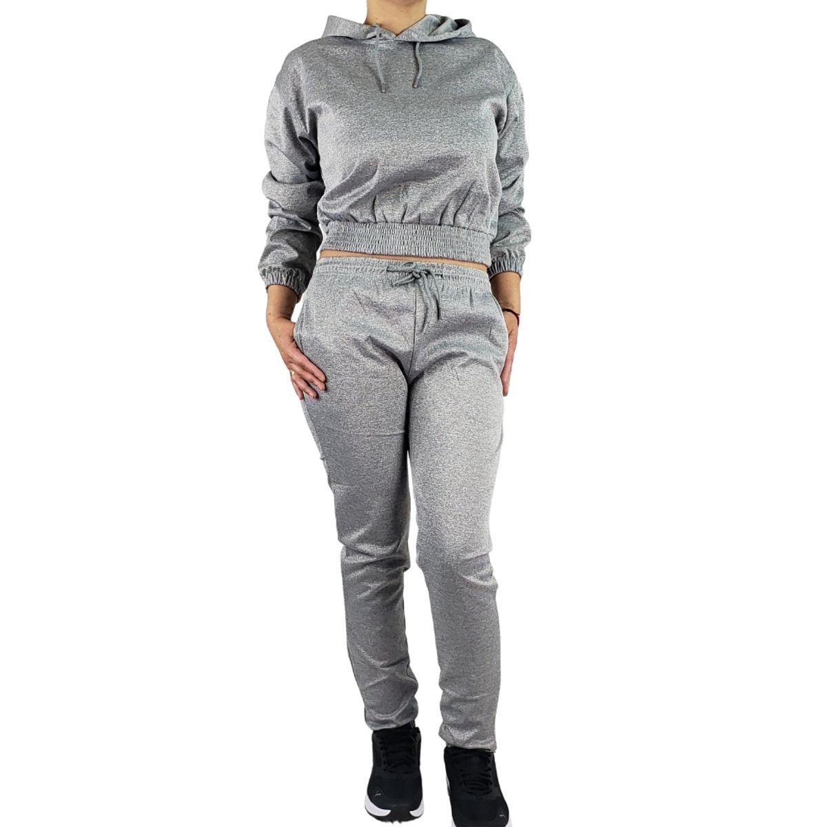 LOOK SHOP - Conjunto Deportivo Mujer Verano Buzo Jogger y Polerón MT12