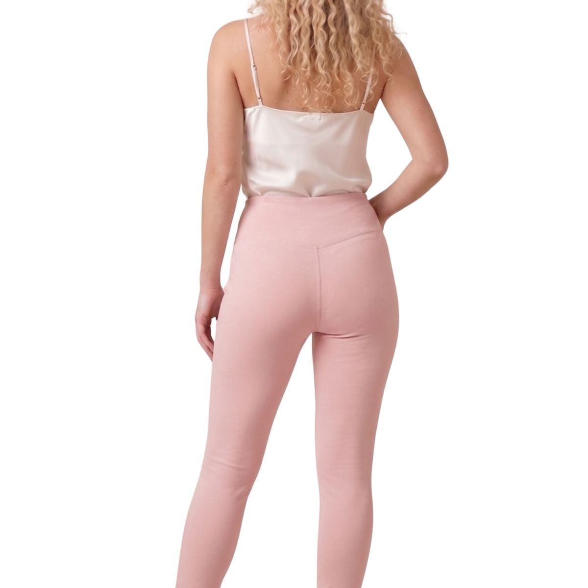 LOOK SHOP - Pantalón Calza Forro Piel. Bolsillo Cierre. M A Xl. H1