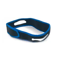 GENERICO - Mentonera Faja Anti Ronquido Bruxismo Ajustable Azul