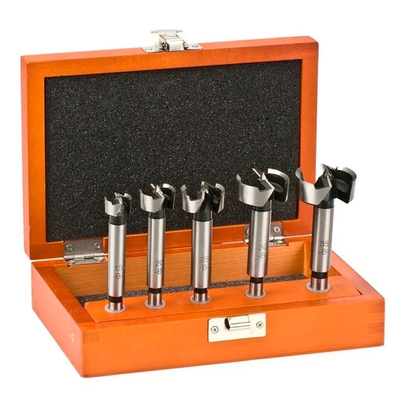 KWB - Set Juego De Brocas Forstner Para Madera 5 Piezas Kwb 706000