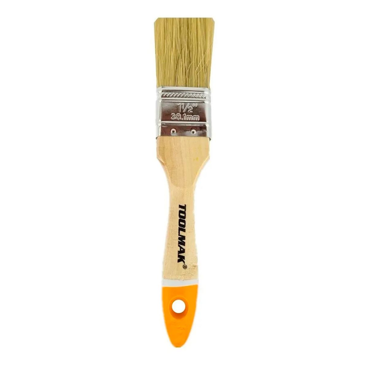 GENERICO - Brocha Para Pintar 1.5 Pulgadas (38mm) Mango Madera Toolmak