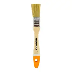 GENERICO - Brocha Para Pintar 1 Pulgadas (25mm) Mango Madera Toolmak