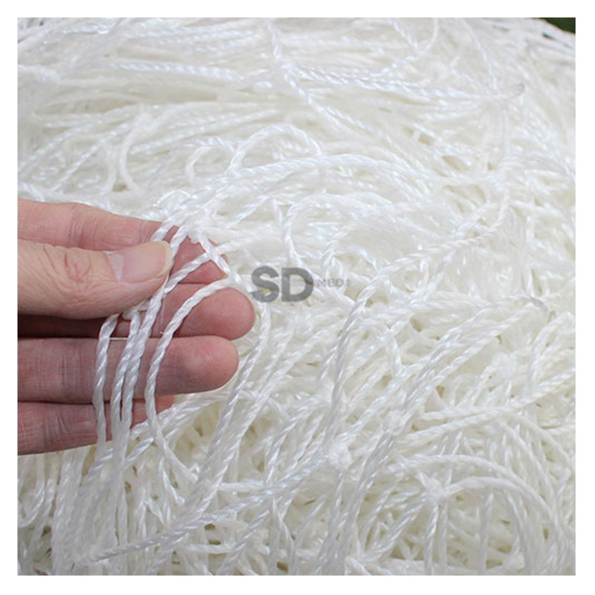 SDFIT - Malla de Futbol PE 2 mm Par 7 Jugadores