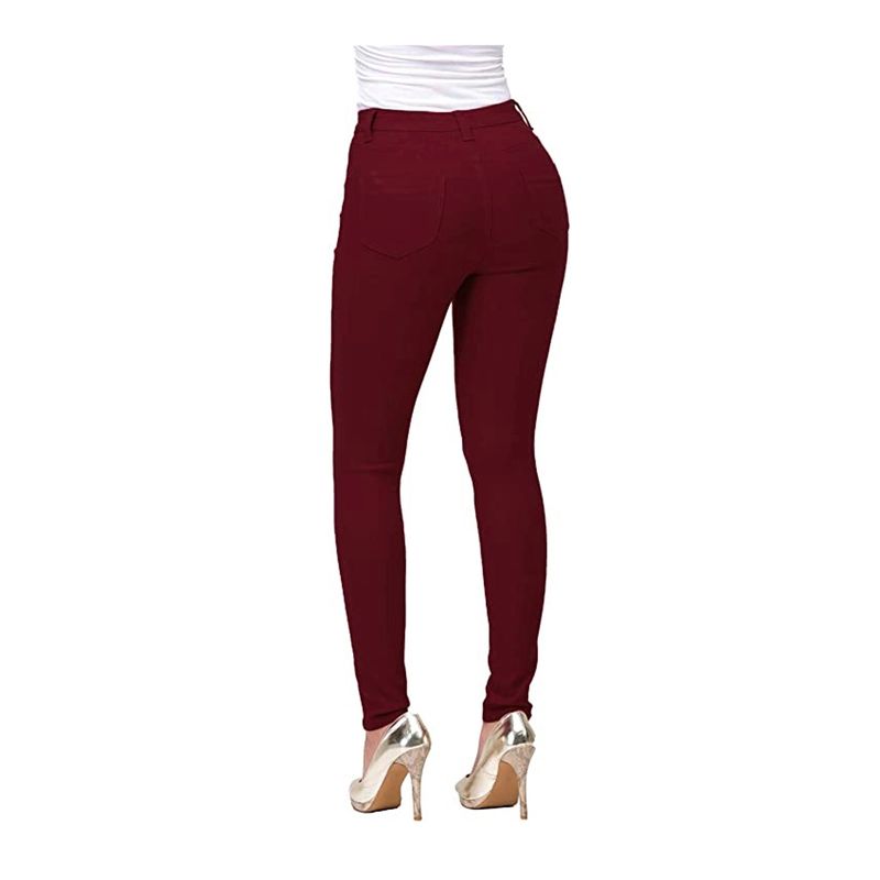 HENNE CLOTHING - Pantalón Leggins Mujer - tiro alto - tipo jeans