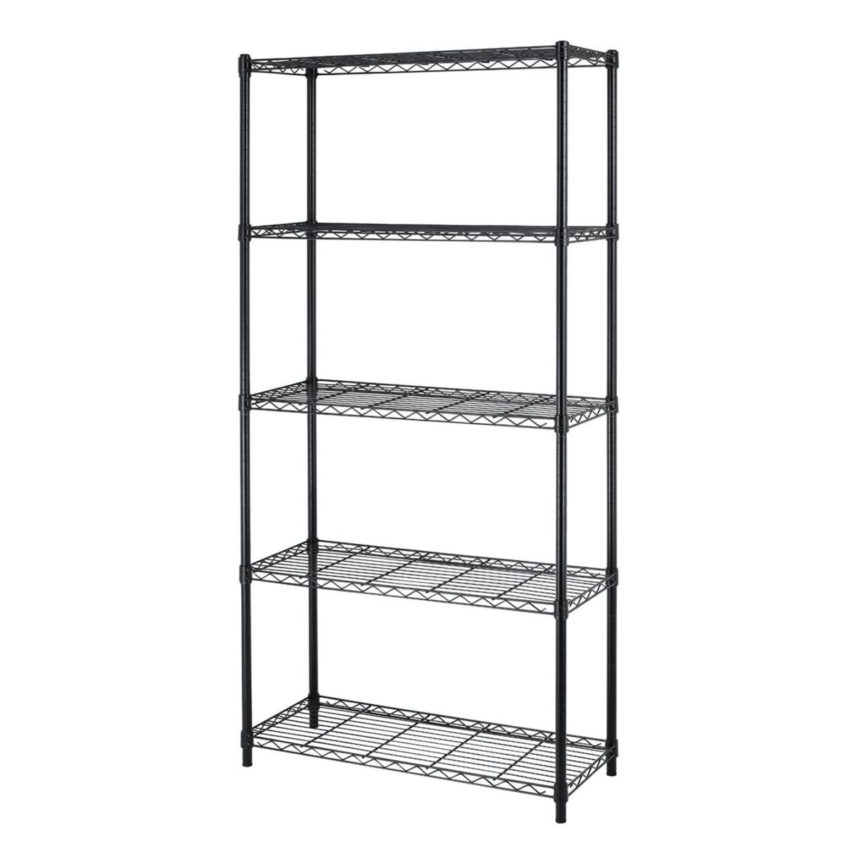 PROCHEF - Estante 75x35x150 cm. Acero Pintado 5 bandejas Cap. 150 kg.