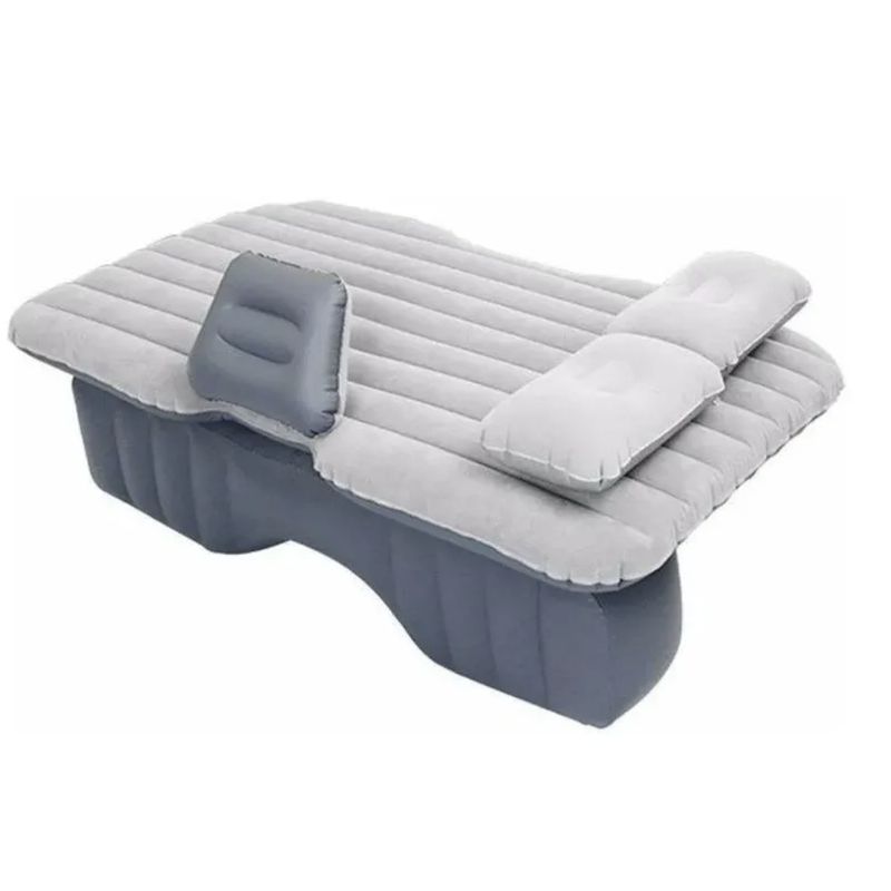 GENERICO - Colchon Inflable Electrico Auto 2 Almohadas + Inflador 12v