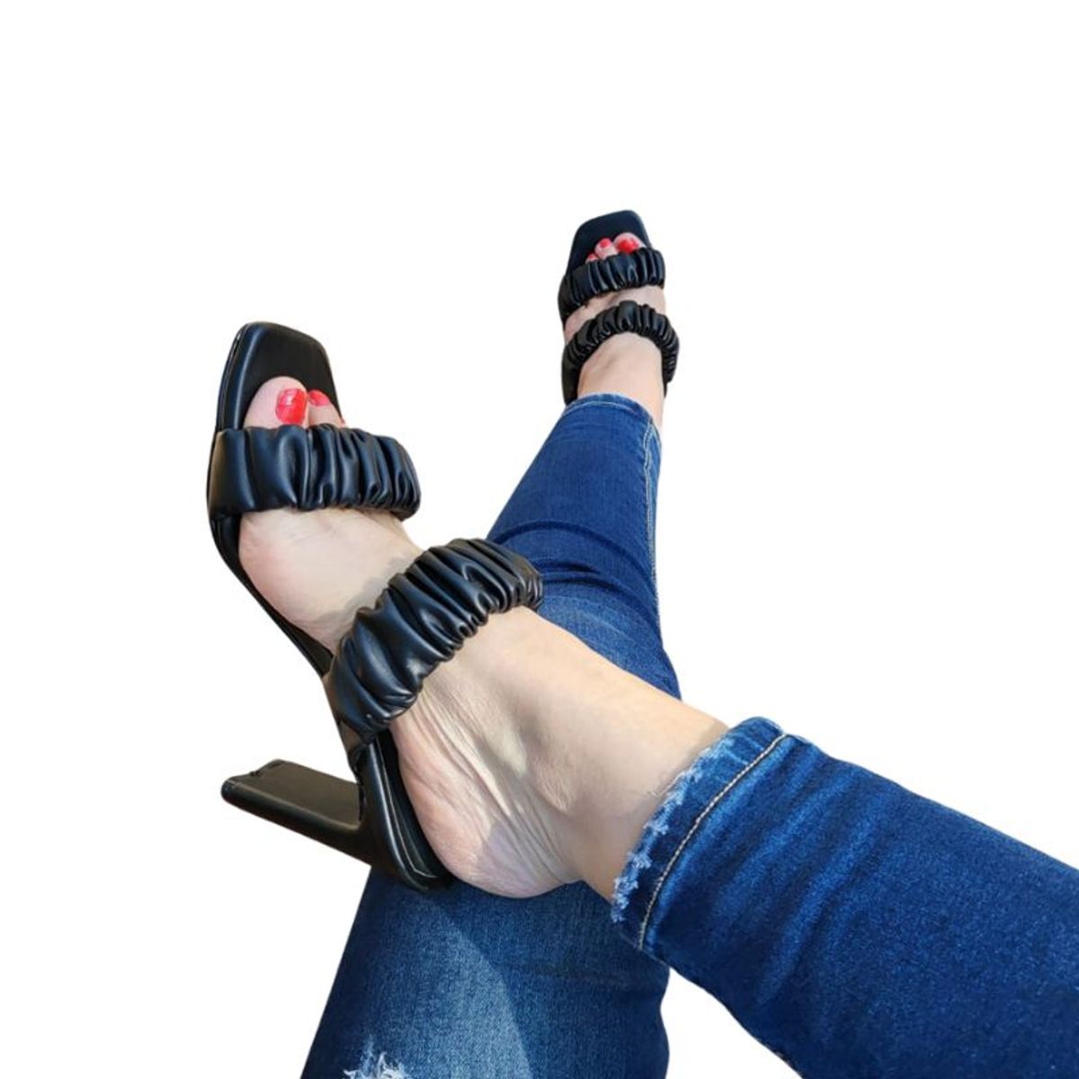 IMPORTADORA PASCALE MC - Sandalia mujer Tami negro