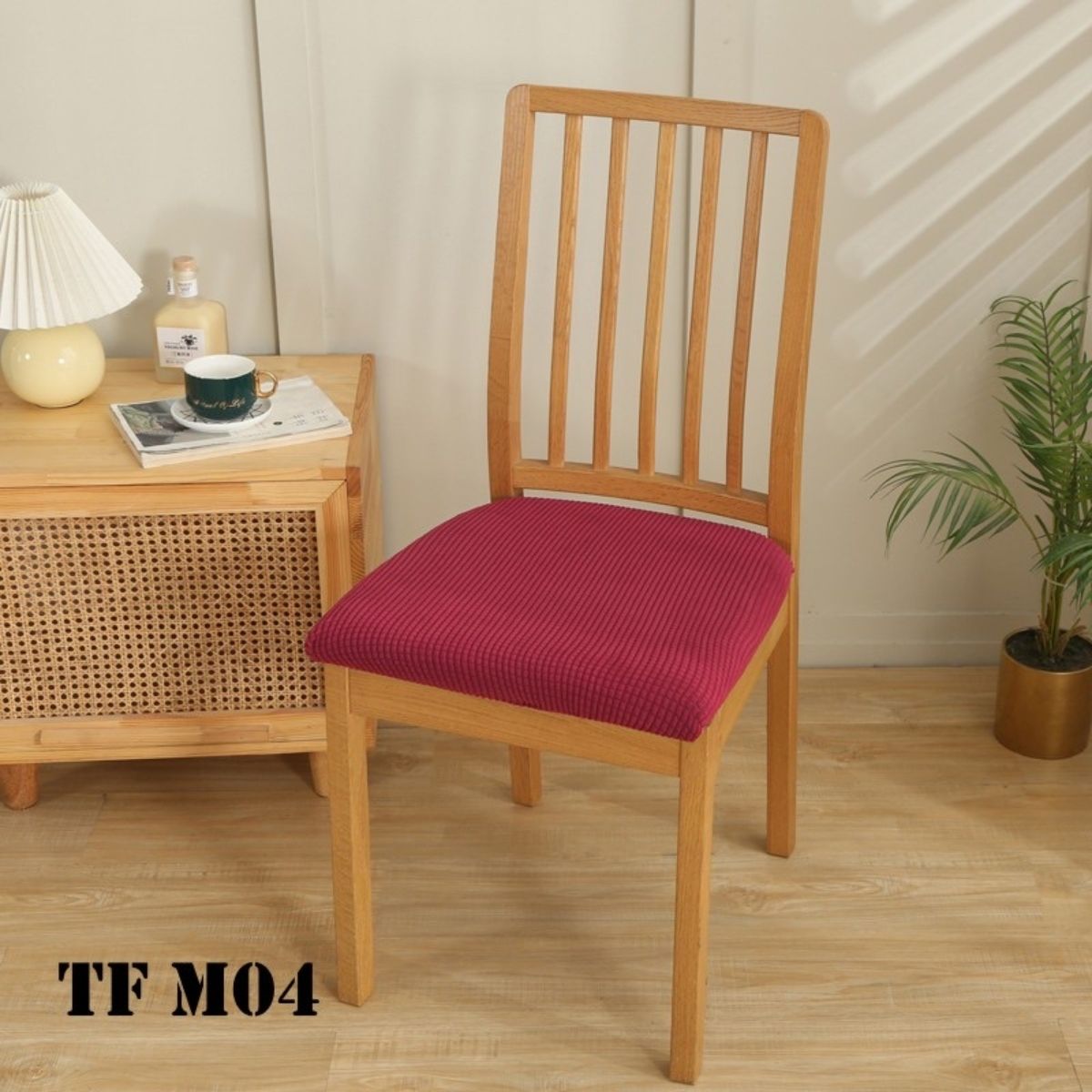 GENERICO - Funda Pack 6 Fundas Cubre Asiento Para Sillas Cuadrille