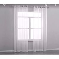 VISILLOS BLANCOS, 2 paños medida cada paño 140x230 Cm