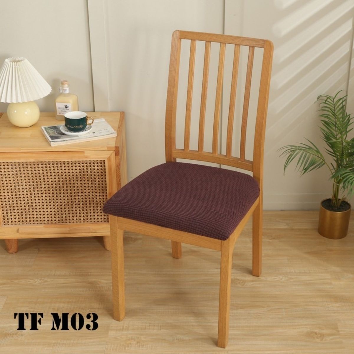 GENERICO - Funda Pack 6 Fundas Cubre Asiento Para Sillas Cuadrille