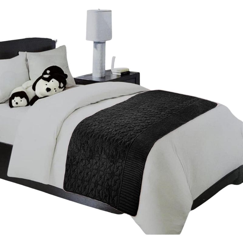 GENERICO - Piecera De Cama Tela Plush Y Genero Reversible