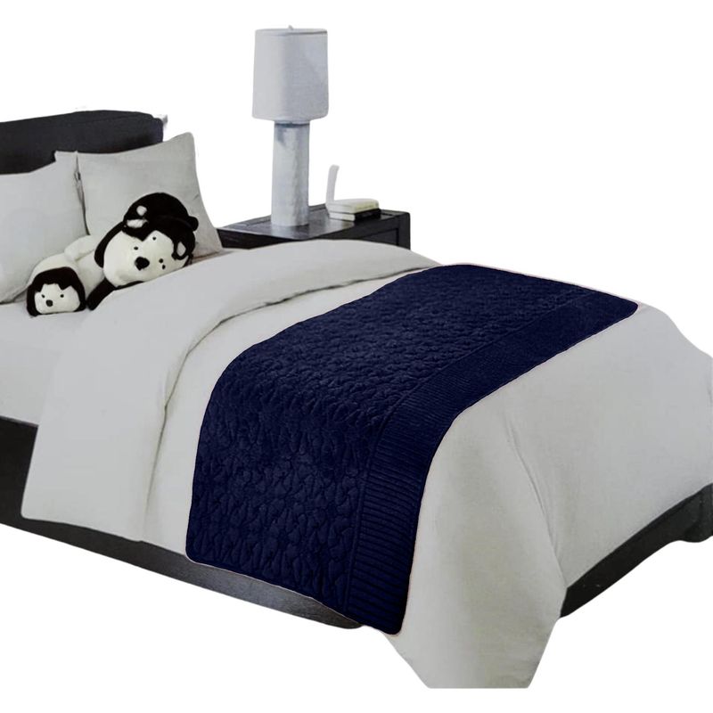 GENERICO - Piecera De Cama Tela Plush Y Genero Reversible