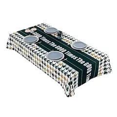 GENERICO - Mantel Antimanchas Verde Mostaza 140 X 180 Cm Rectangular