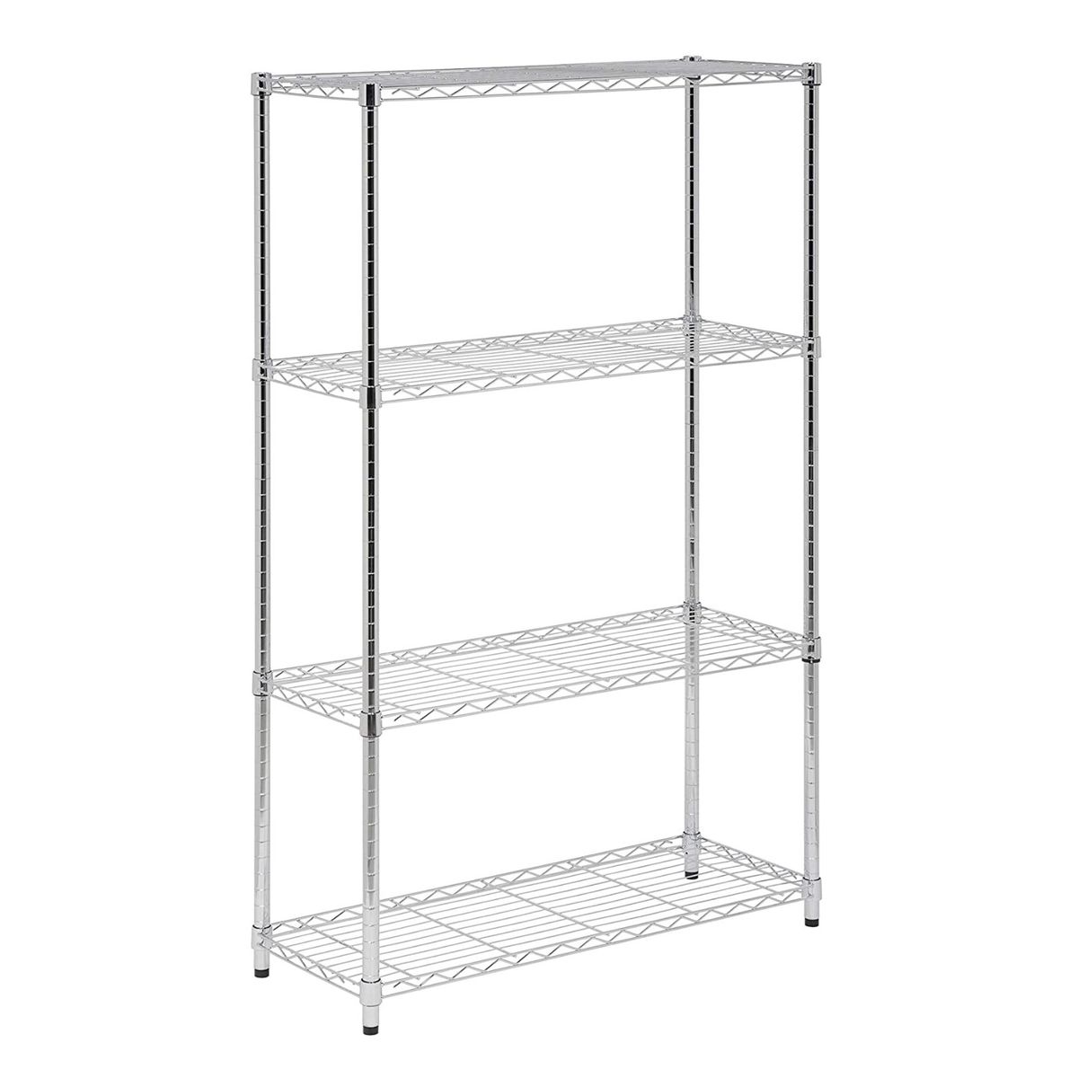 PROCHEF - Estante 90x35x150 cm. Acero Cromado 4 Bandejas. Cap. 480 kg.