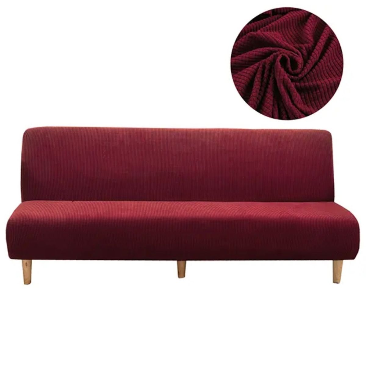 GENERICO - Fundas Cubre Futon Texturizada Y Elasticadas