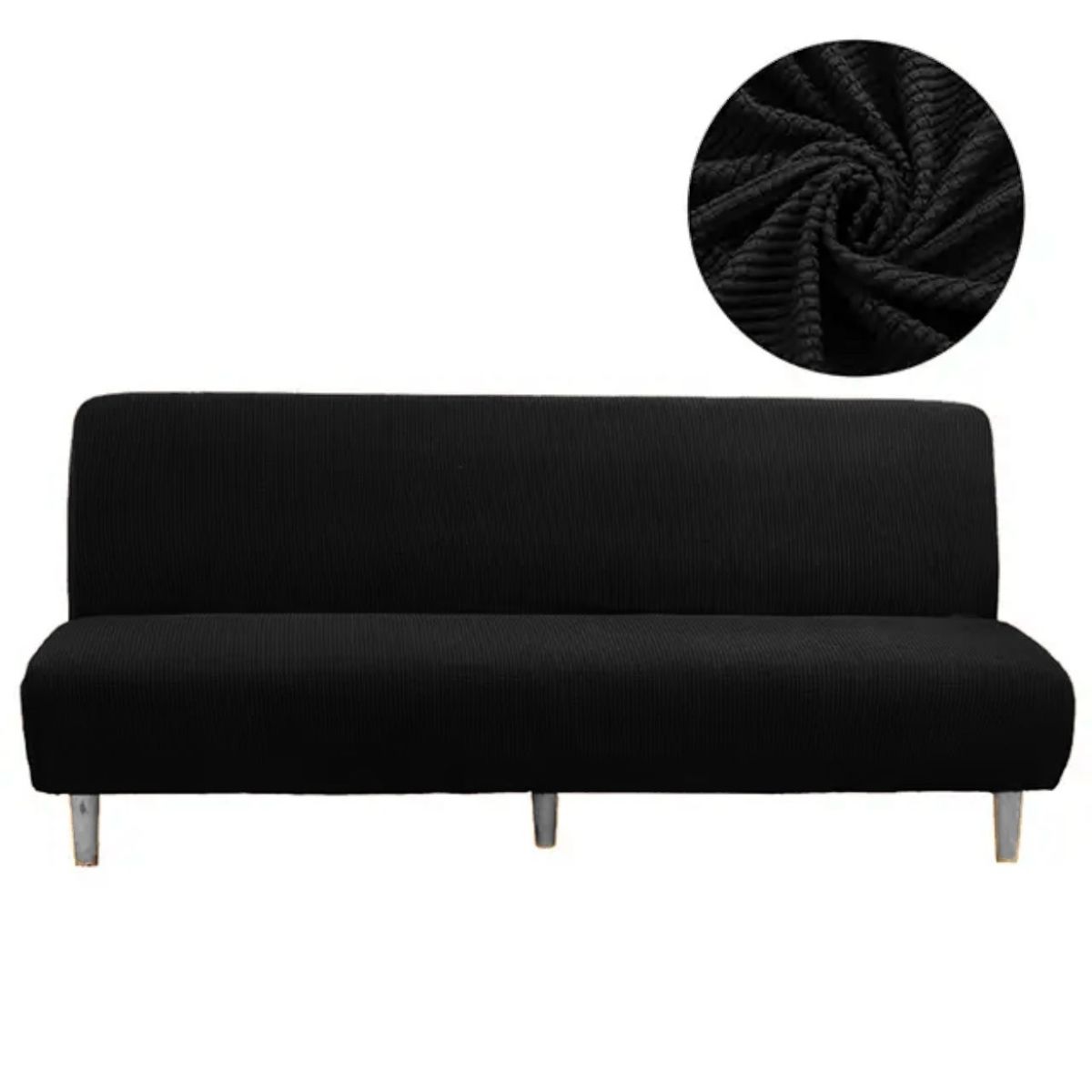 GENERICO - Fundas Cubre Futon Texturizada Y Elasticadas