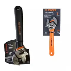 TRUPER - 2 Llaves Francesas Truper:1 de 6 y la otra 10 pulgadas