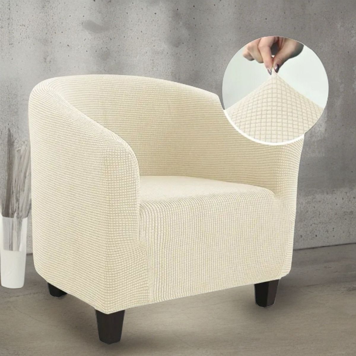 GENERICO - Fundas Para Poltronas Texturizada Y Elasticadas