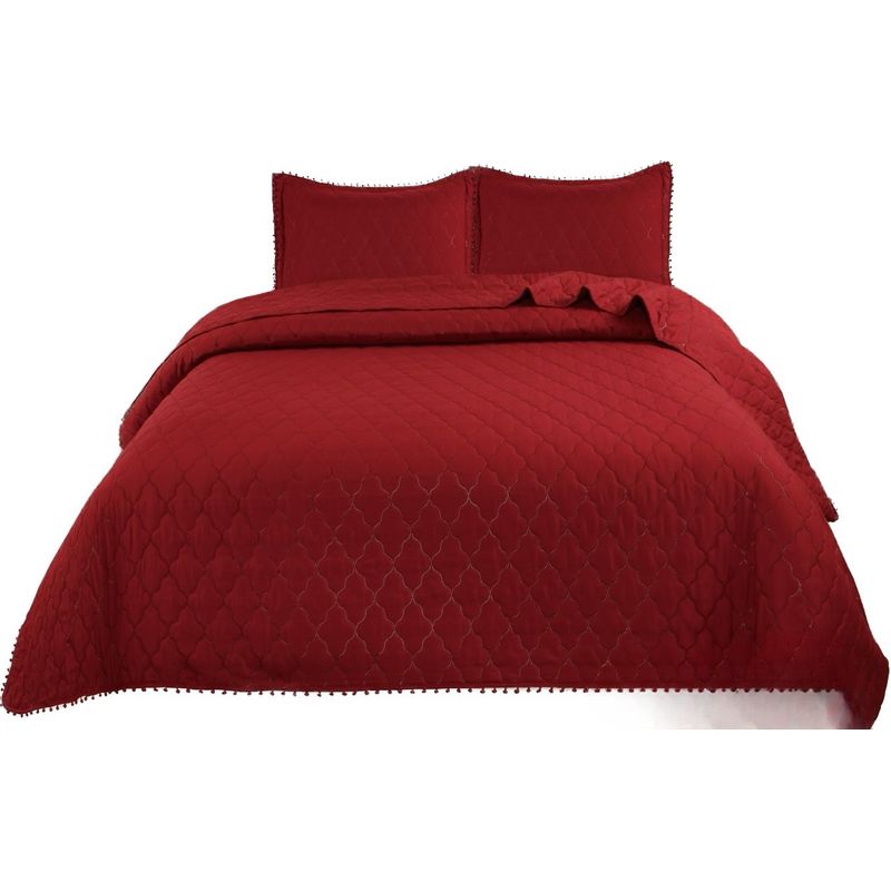 GENERICO - Cubrecama Quilt De Algodon 2 Plaza
