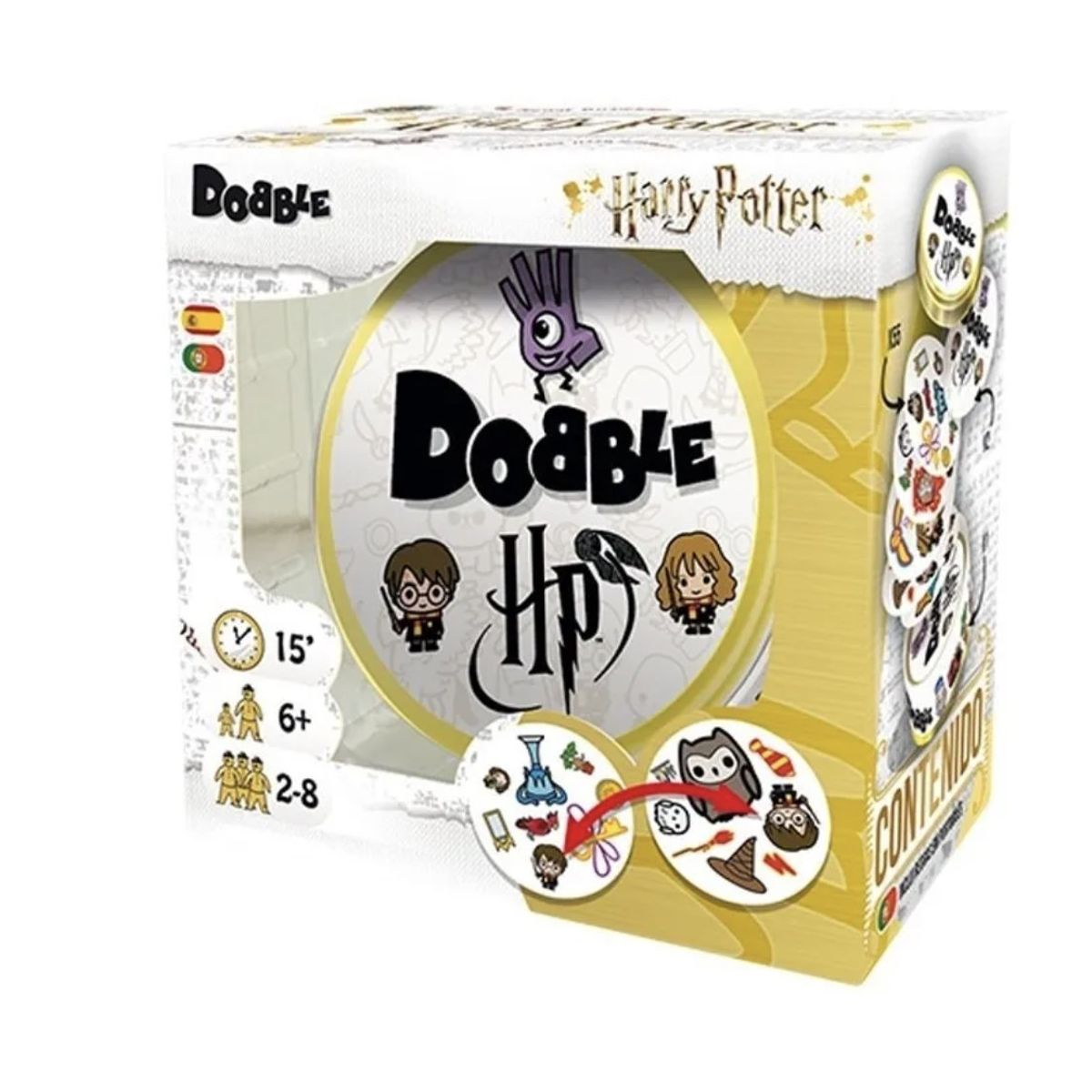 EDGE ENTERTAINMENT - Dobble Harry Potter - Juego De Mesa - Español