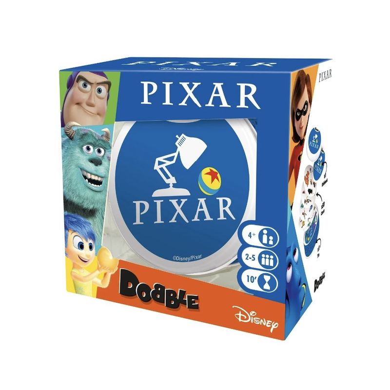 EDGE ENTERTAINMENT - Dobble Pixar Peliculas - Juego De Mesa - Español