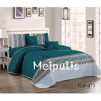 Cobertor de verano tipo Quilt + Juego de Sabanas 1,5 Plaza