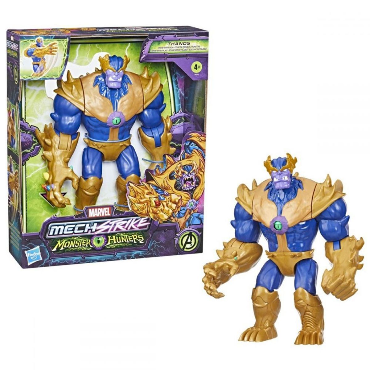HASBRO - Marvel Avengers Mech Strike Monster Hunters - Punch Thanos
