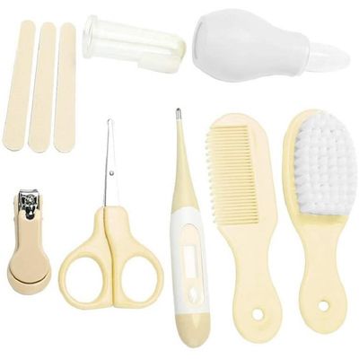 Imagen 2 del producto SET CUIDADOS BEBE 8 PIEZAS CELESTE MAS ESTUCHE