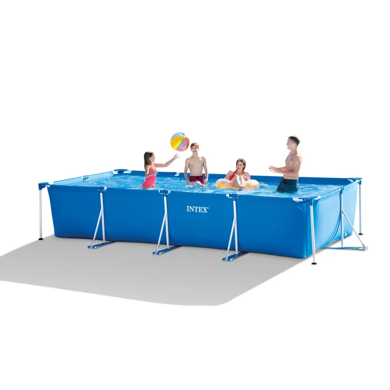 INTEX - Piscina Estructural INTEX Metal Frame, 4.50m x 2.20m x 84cm, 7127 L