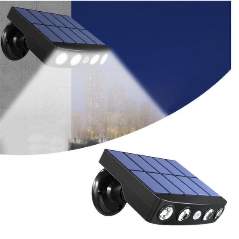 AIZO - Foco Led Camara De Seguridad Solar con sensor de movimiento