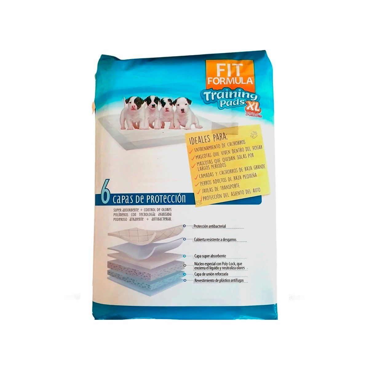 FIT FORMULA - Fit Formula Sabanillas Entrenamiento Perros 60x90cm X 30 Un FIT FORMULA