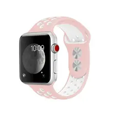 GENERICO - Correa Sport Deportiva Silicona para Apple Watch Todas las Series