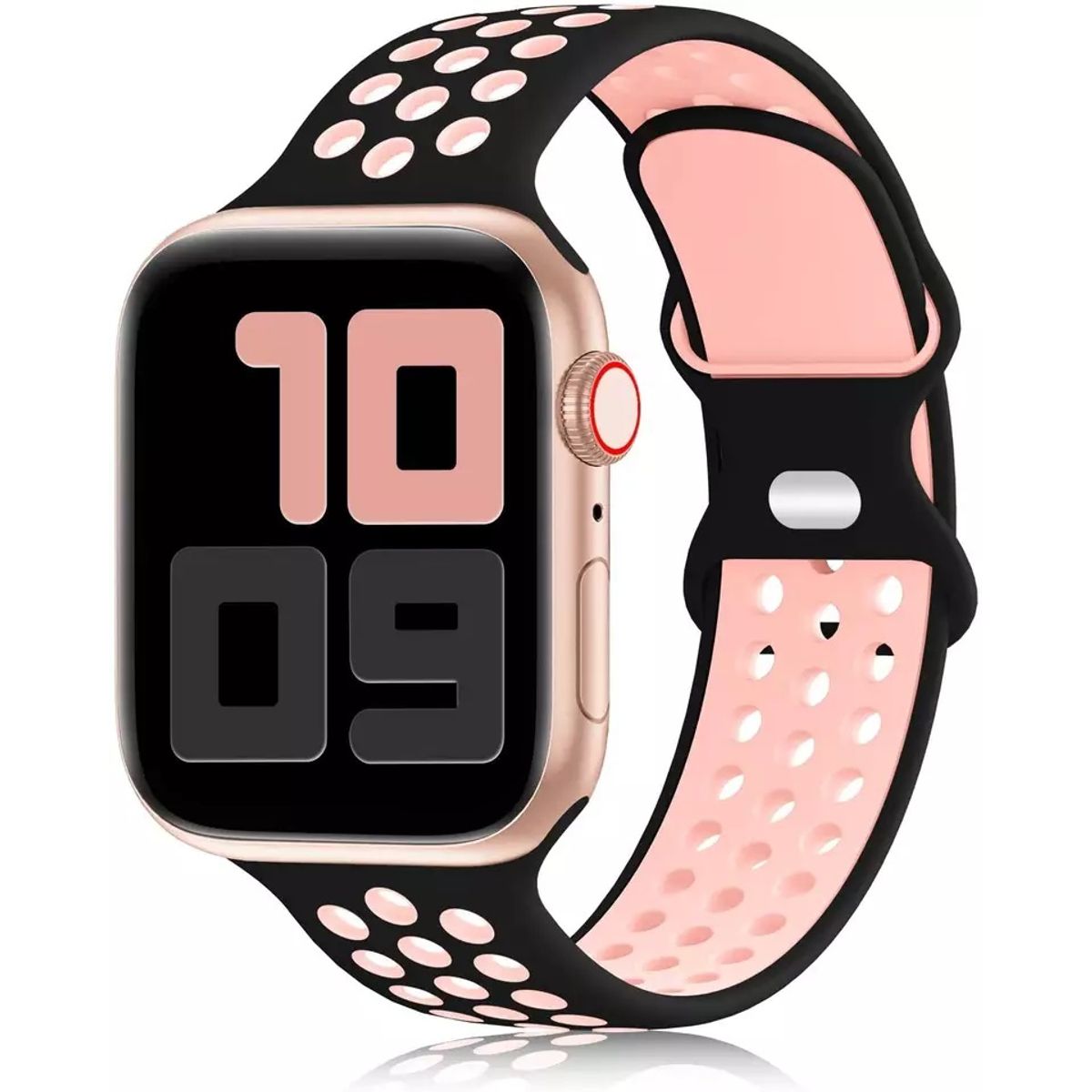 GENERICO - Correa Sport Deportiva Silicona para Apple Watch Todas las Series